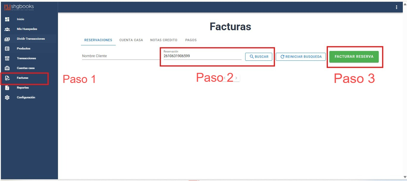 Reintentar factura